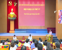 Hội nghị lần thứ 17 Ban Chấp hành Đảng bộ quận Thanh Xuân khóa VI